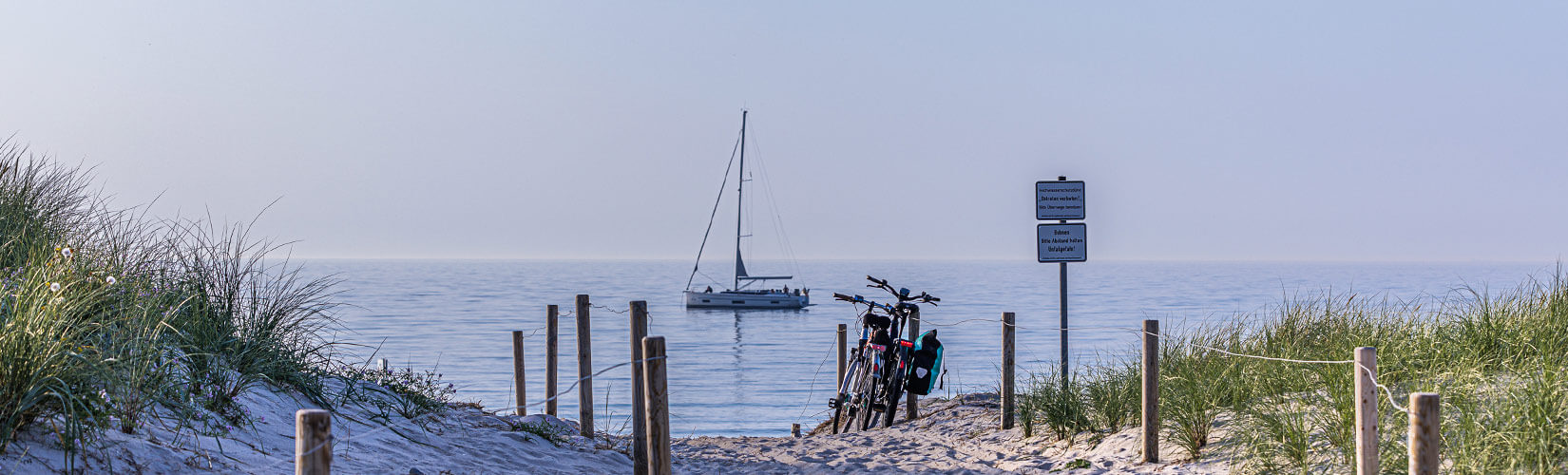 Urlaub an der Ostsee mit Rad und Hund