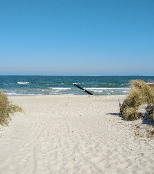 Strandbild von Zingst