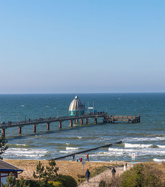 Aparthotel Zingst, Blick zum Strand