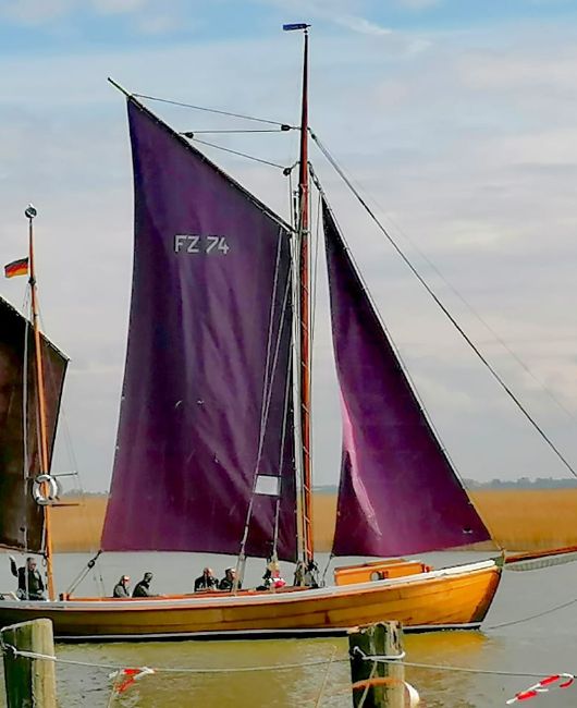 Segelboot auf Ostsee